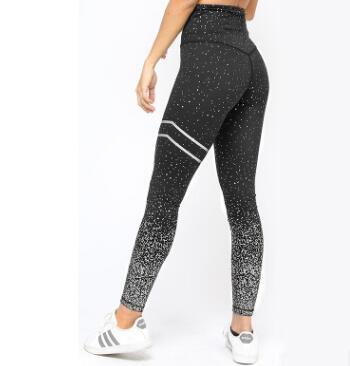 Leggings Deportivos de Cintura Alta con Estampado Hot Stamping - Image 13