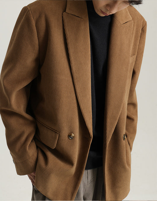Saco de Pana Gruesa Combinada para Hombre - Image 21