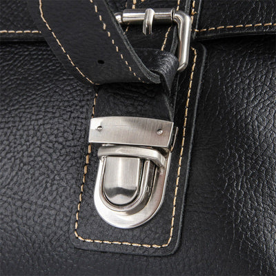 Maletín Ejecutivo de Cuero Retro para Hombre - Image 13