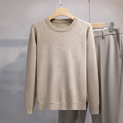 Suéter Holgado Oversized Cuello Redondo para Hombre - Image 18