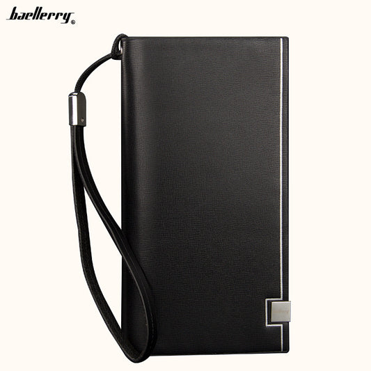 Cartera Multifuncional Baellerry para Hombre - Billetera Larga con Bolso