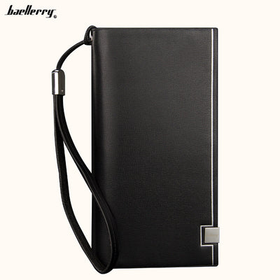 Cartera Multifuncional Baellerry para Hombre - Billetera Larga con Bolso