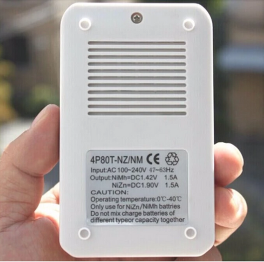 Batería Recargable 1.6V Níquel-Zinc con Cargador - Image 3