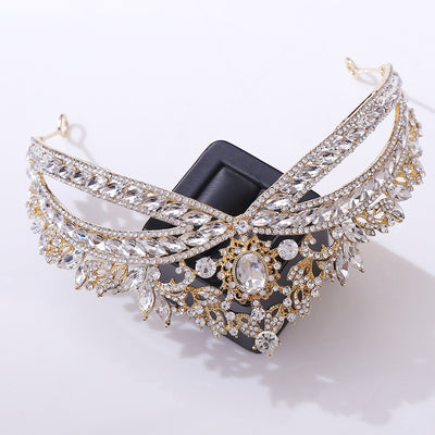 Corona Nupcial de Cristales - Accesorio de Novia Elegante - Image 2
