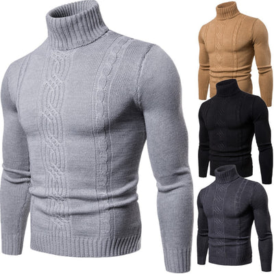 Suéter Casual de Tejido Jacquard Estilo Inglés