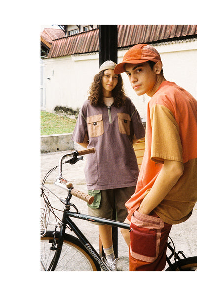 Gorra de Camping Patchwork 5 Paneles Fart Boy - Image 8