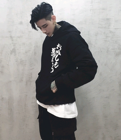 Sudadera Hoodie Hip Hop Oversized Unisex - Estilo Harajuku - Image 3