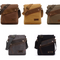 Bolsa de Lona Retro Crossbody Unisex - Bolsa de Hombro Vertical
