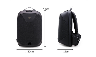 Mochila de Negocios Antirrobo Dual con Compartimento para Laptop 15.6" - Image 4