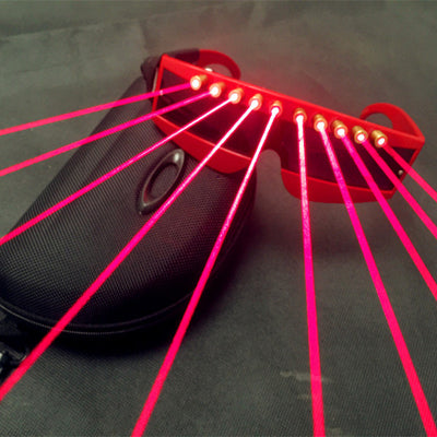 Gafas LED Láser y Guantes Luminosos para Cantantes y DJ - Image 2