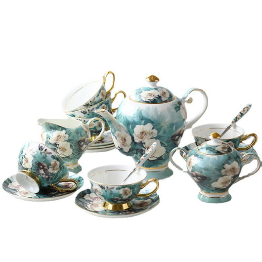 Juego de Café en Porcelana Fina - Taza y Platillo Elegante - Image 5