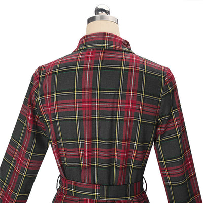 Chaqueta Cuadros Manga Larga Talla Media - Image 13