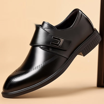 Zapatos de Cuero para Hombre con Punta Tubular - Cuero Vacuno Premium - Image 5