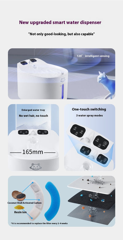 Bebedero Automático para Mascotas de Gran Capacidad con Dispensador Desmontable - Image 19
