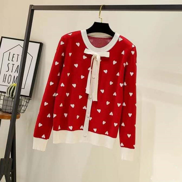 Suéter Plus Size con Botones Perla Love