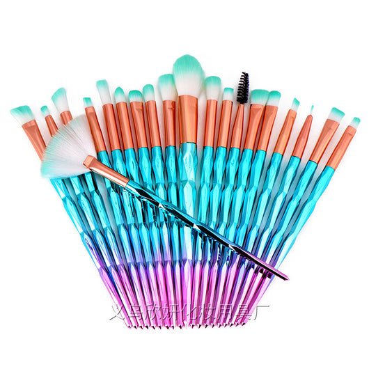 Set de 20 Sombras Multicolor con Brochas Profesionales de Maquillaje - Image 19