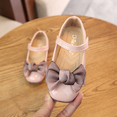 Zapatos de Cuero para Niña con Moño Coreano - Estilo Princesa - Image 15