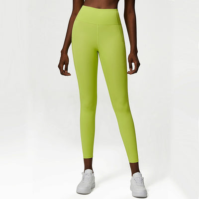 Pantalones Cortos Deportivos Yoga sin Marcas Talle Alto Antiencogimiento - Image 4