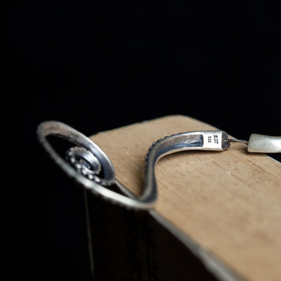 Aros de Plata Esterlina con Diseño Creativo - Image 8