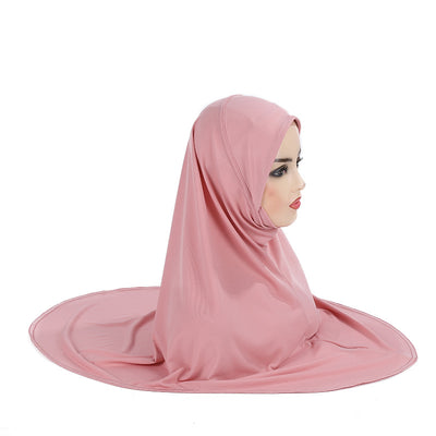 Turbante Ligero de Gasa Malaya - Pañuelo Multiuso en Colores Sólidos - Image 28