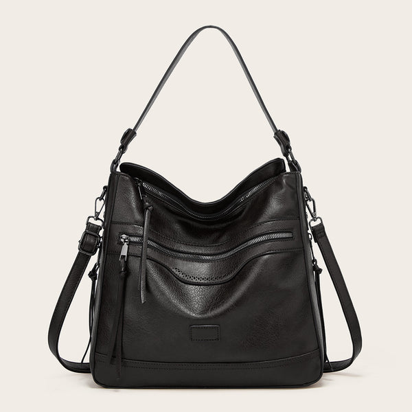 Bolso Crossbody Casual para Mujer con Gran Capacidad y Cierre de Cremallera