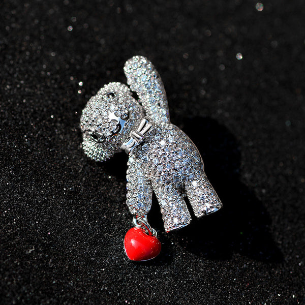 Broche de Diamantes Completos Lujo Versátil