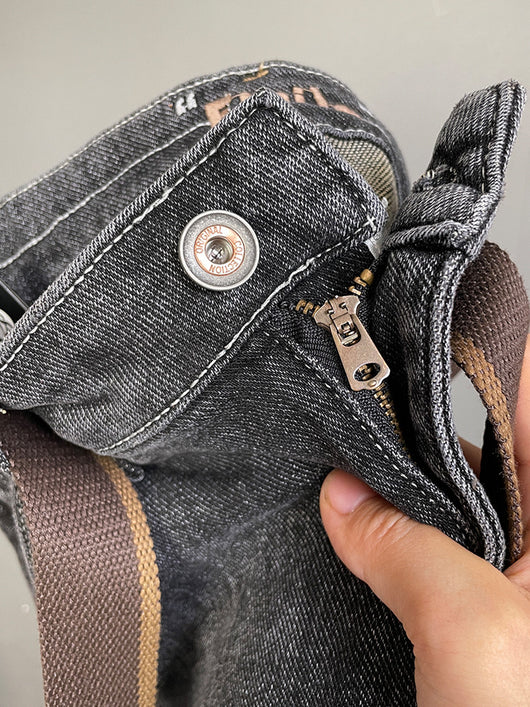 Jeans para Hombre con Estampado de Letras - Image 21