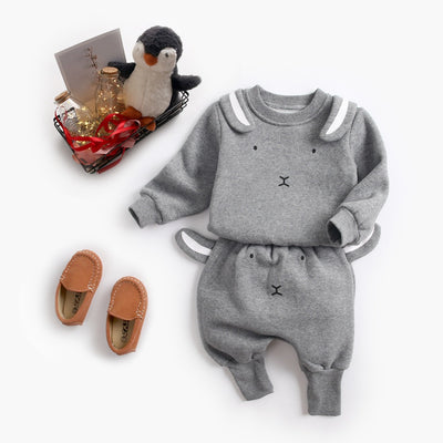 Sudadera Infantil Estilo Coreano Harun con Pantalón a Juego - Image 4