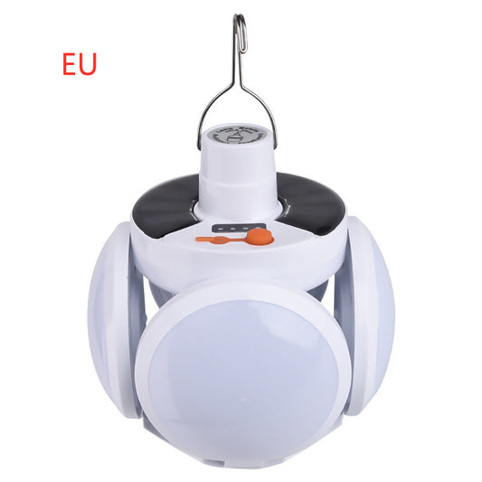 Foco LED Solar de Emergencia con Carga Inalámbrica