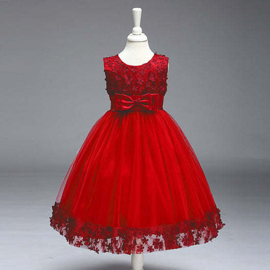 Falda Tutú Princesa Floral para Niñas - Vestido de Fiesta Infantil - Image 9