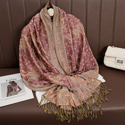 Pashmina Estampada para Mujer - Bufanda Cálida y Elegante - Image 9