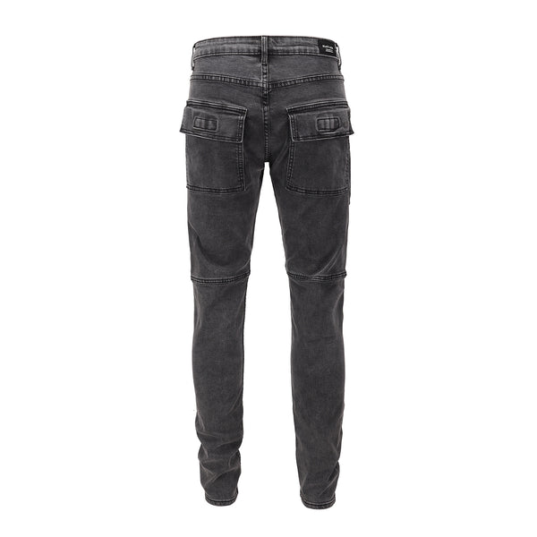 Jeans Slim Ajustados Estilo Locomotora Europeo-Americano