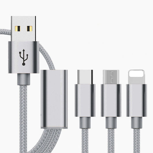 Cable de Carga Tres en Uno - Compatible Universal - Image 11