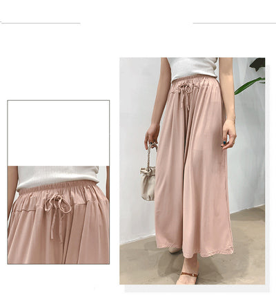 Pantalones Anchos de Cintura Alta para Mujer - Estilo Casual y Cómodo - Image 13