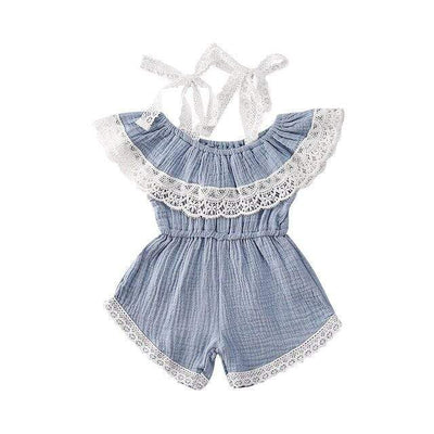 Jumpsuit Monohombro de Encaje para Niña - Diseño Moderno y Elegante - Image 12