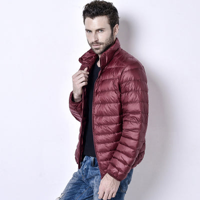 Chaqueta de plumas ligera con cuello ajustado - Image 18