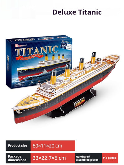 Maqueta de Barco de Papel Tiedani - Modelo 3D para Armar a Mano - Image 6