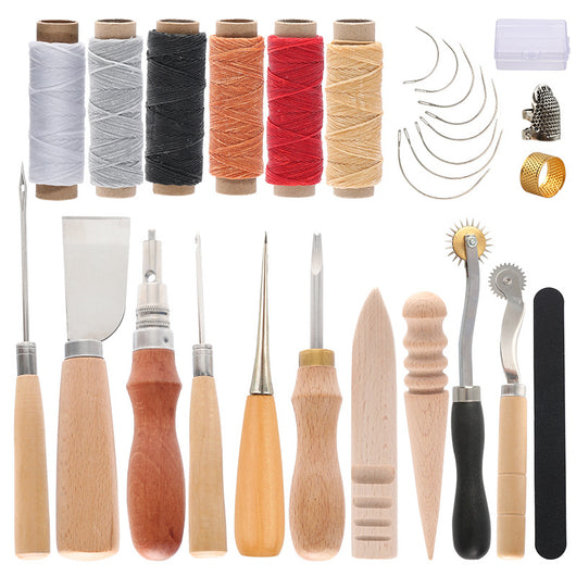 Kit Profesional de Herramientas de Cuero para Costura DIY - Image 5