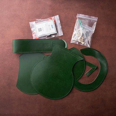 Bolsa Bandolera Retro de Cuero Vacuno Curtido Natural para Personalizar - Image 5