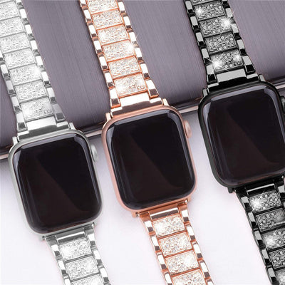 Correa de Cadena de Diamantes para Apple Watch - Compatible con Todos los Modelos - Image 24