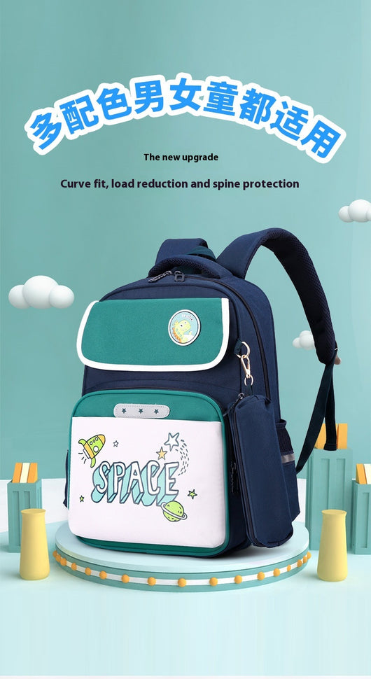 Mochila Escolar Ergonómica de Gran Capacidad con Protección Espinal - Image 26
