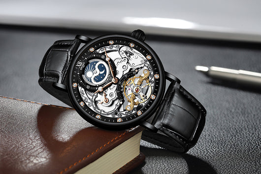 Relojes Mecánicos KINYUED - Precisión y Estilo - Image 11