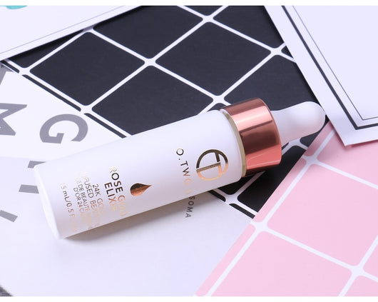 Aceite Facial de Oro Rosa 24k - Elixir Antienvejecimiento con Efecto Primer - Image 10