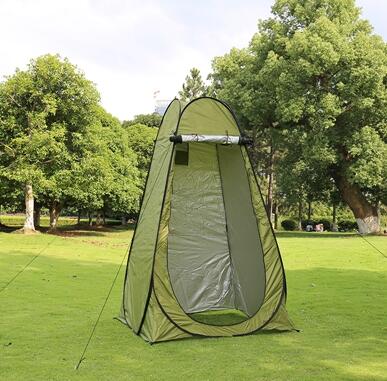 Carpa Camping Portátil 2 en 1 con Ducha y Inodoro - Protección UV para Playa y Viajes - Image 2