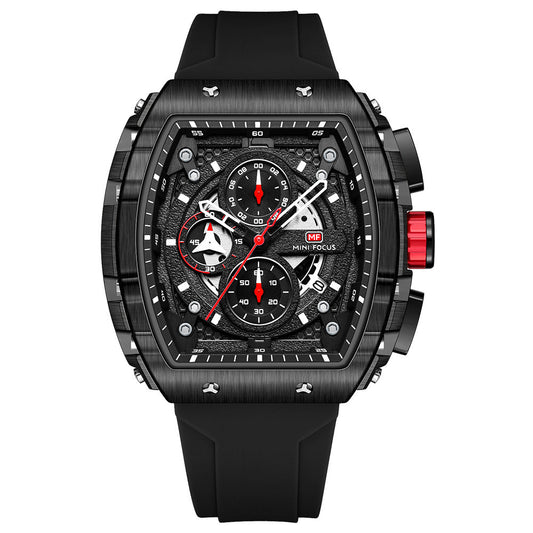 Reloj Tonneau para Hombre - Estilo Outdoor Versátil - Image 2