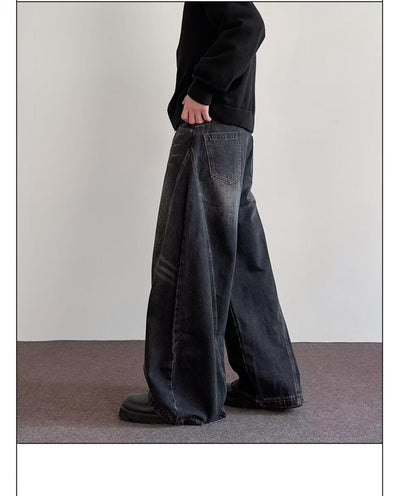 Pantalones Hombre Relaxed Premium Pierna Ancha Versátiles - Image 12