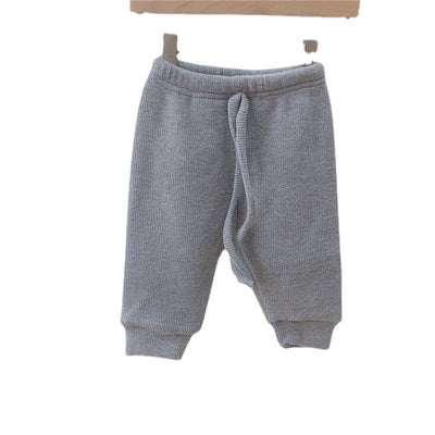 Pantalones Casuales Infantiles con Forro de Cachemira para Otoño e Invierno - Image 5