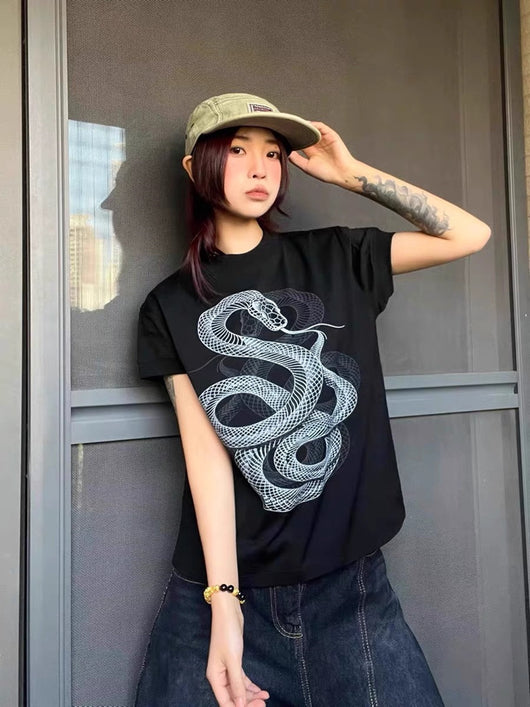 Playera Estampada Año de la Serpiente - Diseño Americano Clásico - Image 7