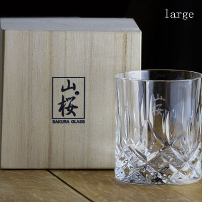 Vaso de Whiskey de Cristal Japonés Estilo Minimalista con Caja de Madera - Image 7