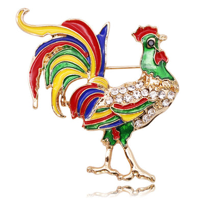 Broche Gallo Artesanal de Lujo - Image 10